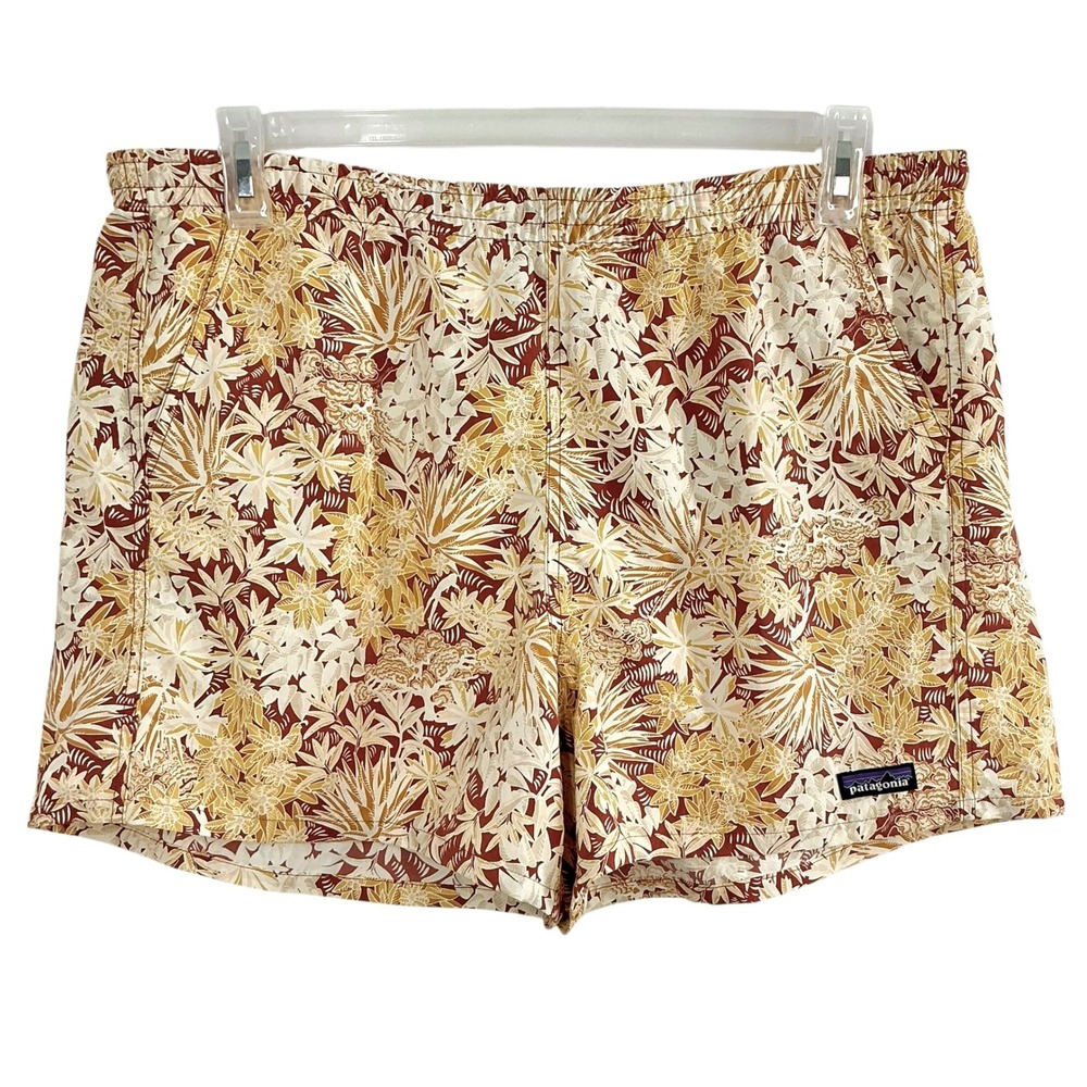 Patagonia Baggies NetPlus Shorts Men's XL Floral Swim Beach Hiking NWOT - Picture 2 of 7